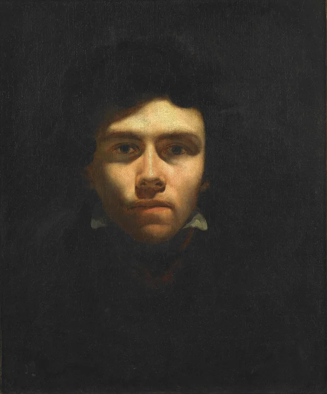 Portrait de Delacroix, peintre