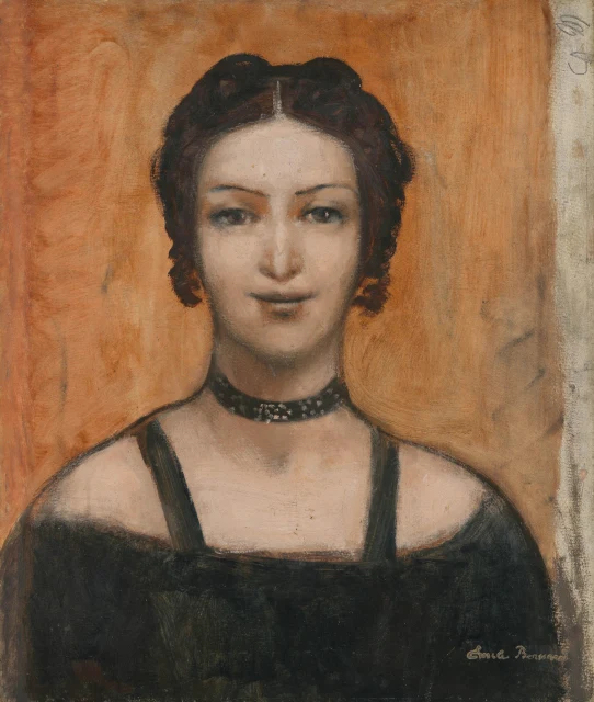 Portrait of a Woman in Black