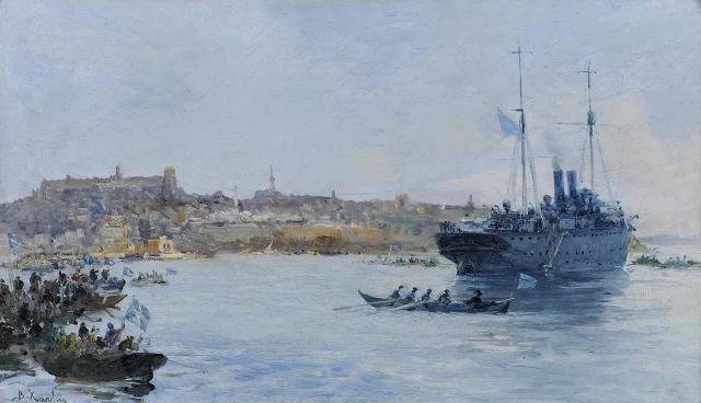 The Harbour of Kavala