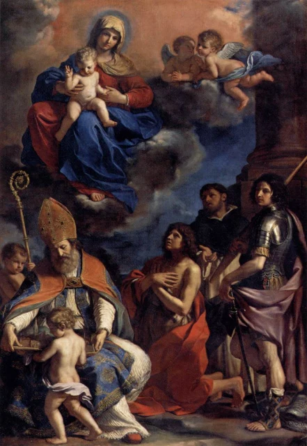 Madonna and Child with Four Saints