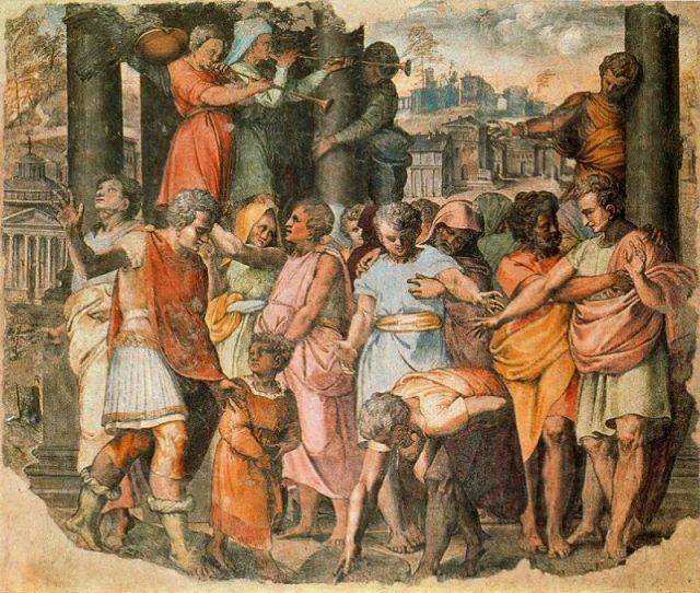 Tarquinius Priscus gründet den Jupitertempel auf dem Kapitol