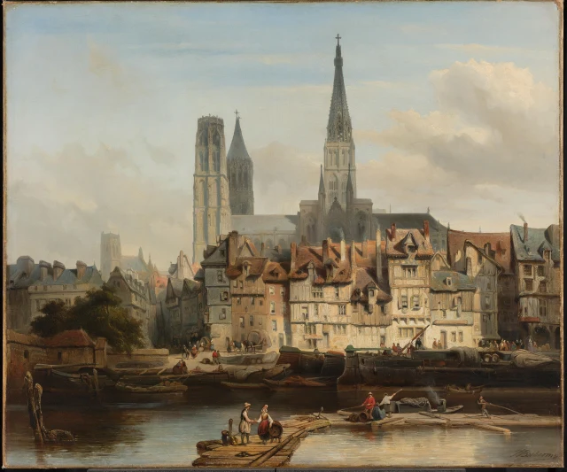 The Quay de Paris in Rouen