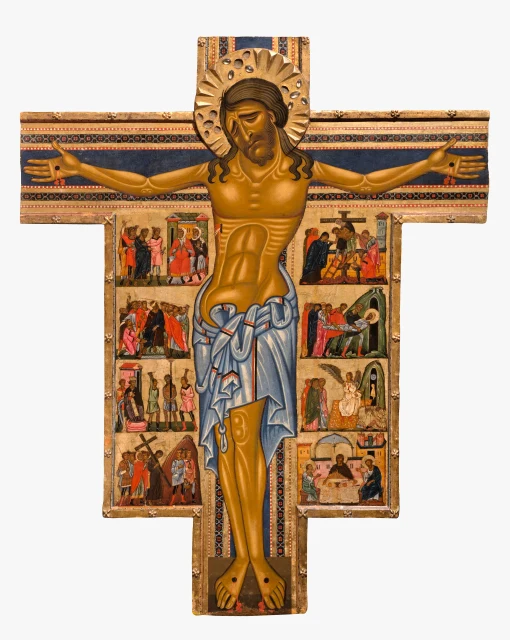Croce n. 434 con storie della Passione di Cristo