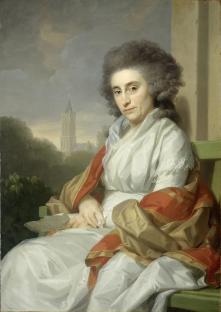 Portrait of Cornelia Rijdenius, Wife of Johannes Lublink II
