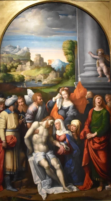 Lamentation over the Dead Christ