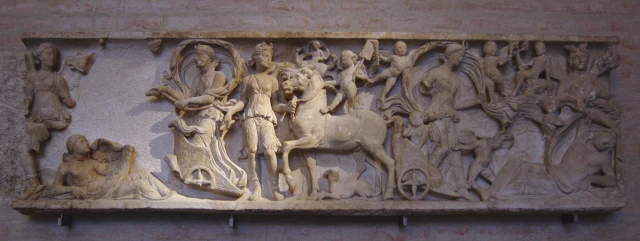 Sarcophagus with Selene and Endymion