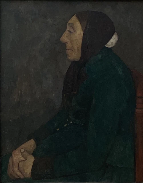 Seated Old Peasant Woman