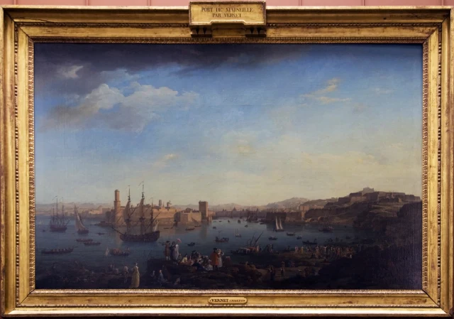 The Entrance to the Port of Marseille