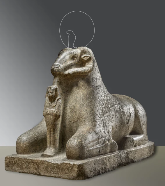 Ram of Amun Protecting Amenhotep III