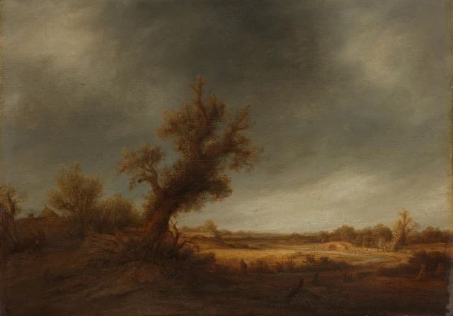 Landscape with an Old Oak