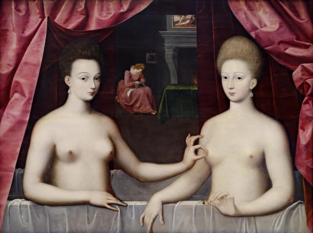 Gabrielle d'Estrées and One of Her Sisters