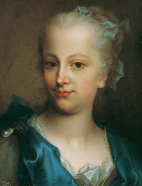 Girl in a Blue Dress