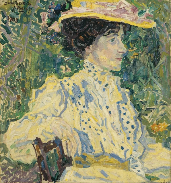 Portrait of Madame B.
