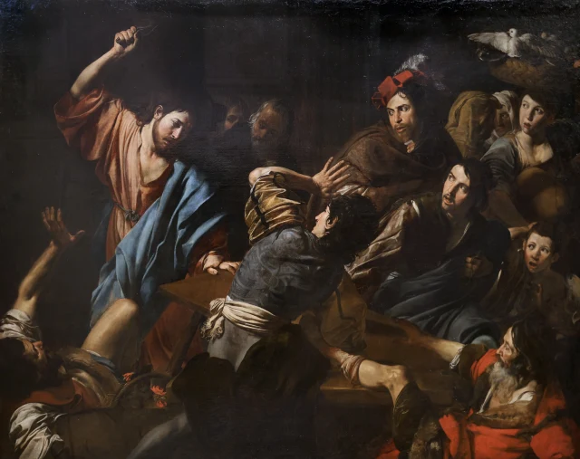 Christ Driving the Money Changers from the Temple