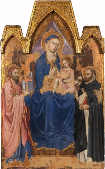 Madonna con Bambino in trono tra san Jacopo e san Domenico