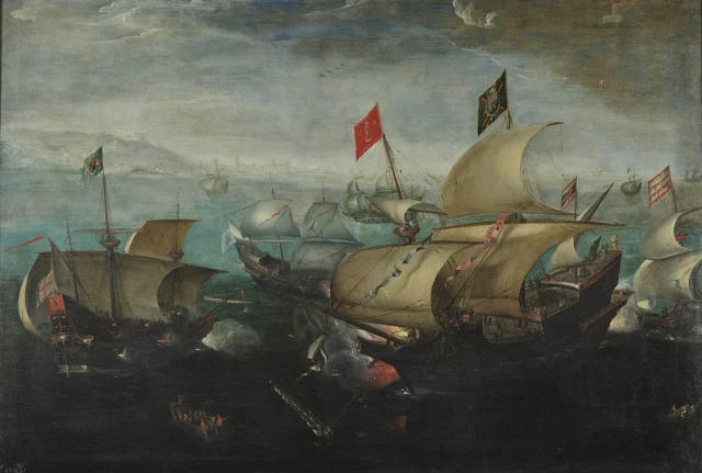 Naval Battle of 1588 against the Spanish Armada