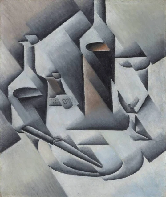 Bottles and Knife