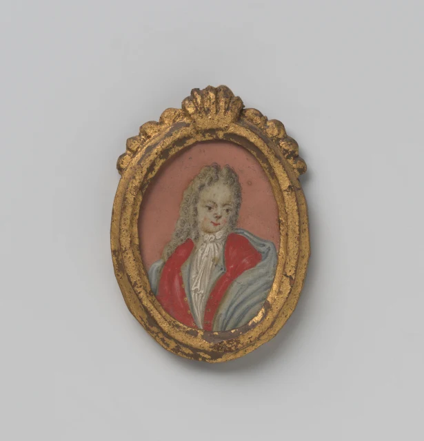 Miniature Portrait of an Unknown Man, from the Dolls' House of Petronella Dunois