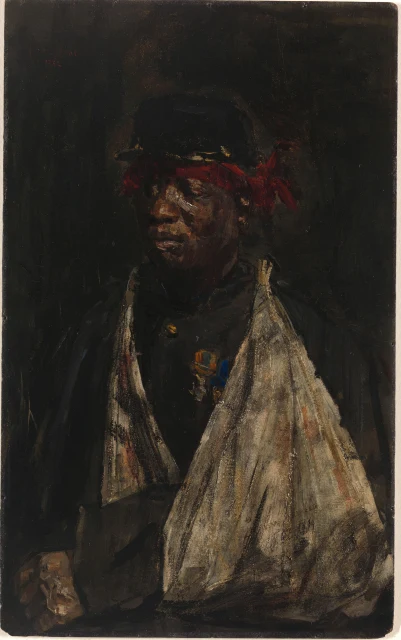 Portrait of a Wounded KNIL Soldier