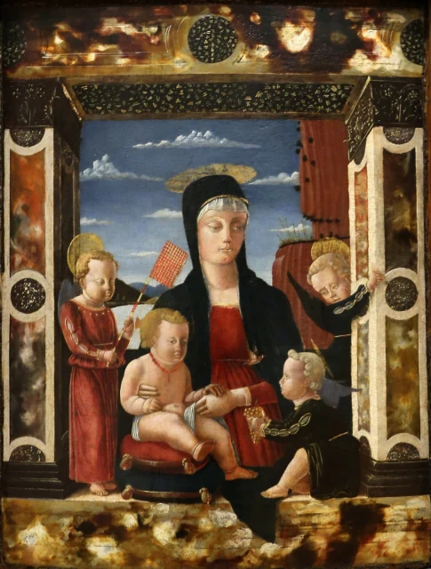 Madonna and Child (Madonna of the Fan)