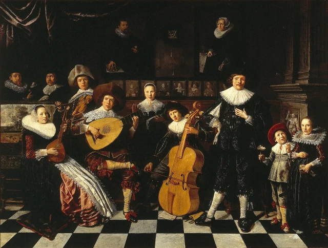 Self-Portrait with Family Members
