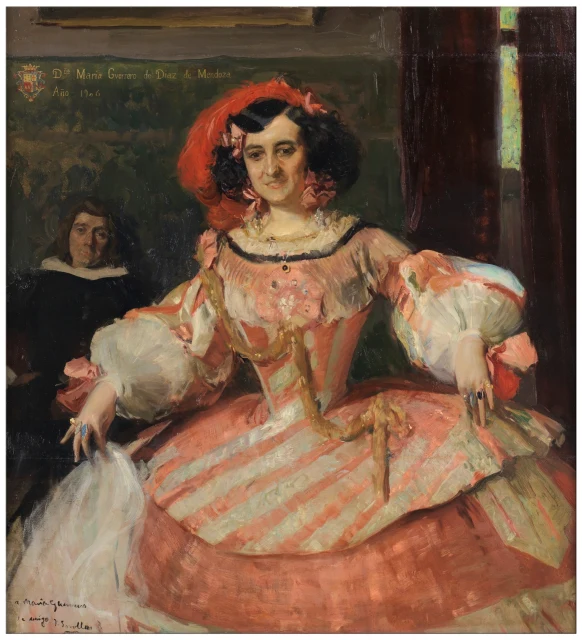 The Actress María Guerrero as 'La Dama Boba'