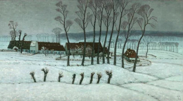 Neve em Berchem-Sainte-Agathe