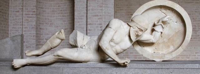 Dying Warrior ("Laomedon") from the East Pediment of the Temple of Aphaia