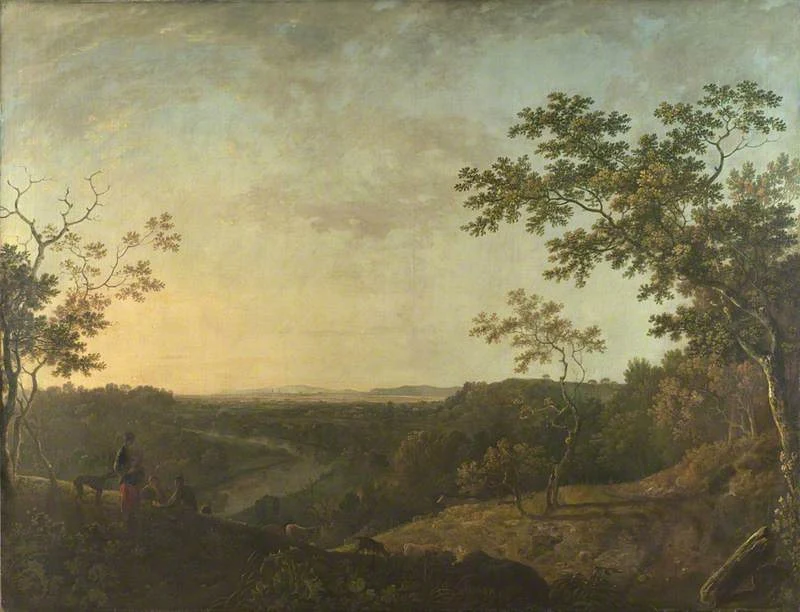 La Vallée de la Dee, avec Chester au loin