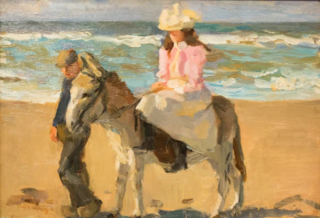 Girl on a Donkey