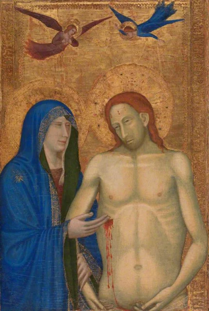 Il Cristo morto e la Vergine