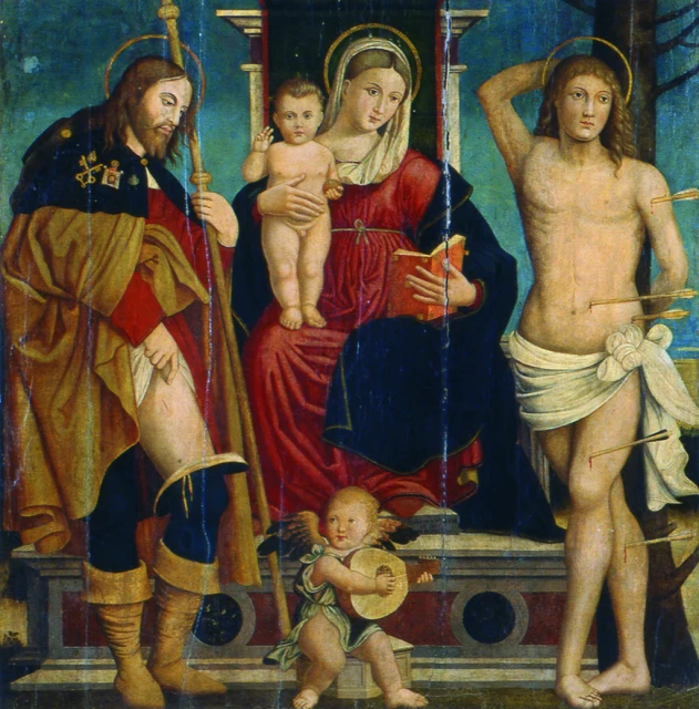 Madonna and Child, St Roch and St Sebastian
