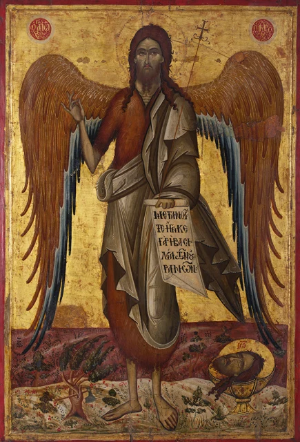 San Giovanni Battista, Angelo del deserto