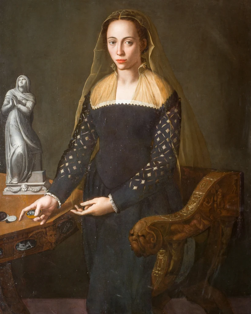 Portrait of Ortensia de Bardi di Montauto, formerly identified as Giulia de' Medici