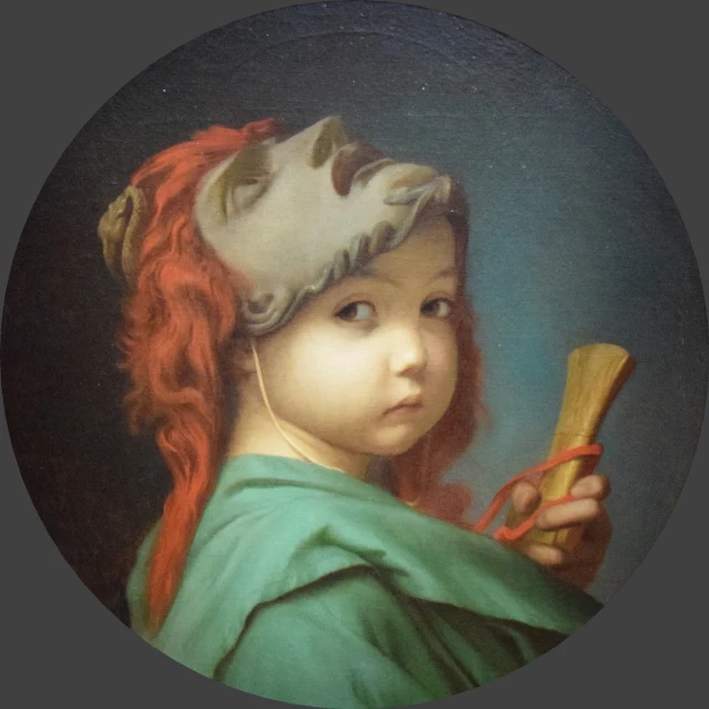 Child with a Mask