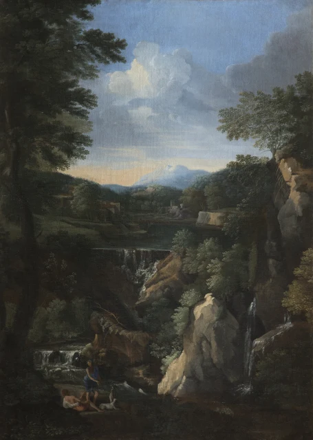 Waterfall in the Roman Campagna