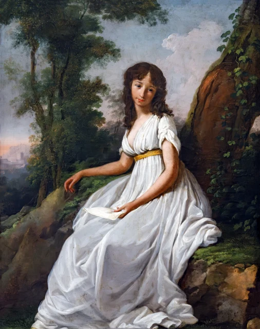 Portrait of a young girl