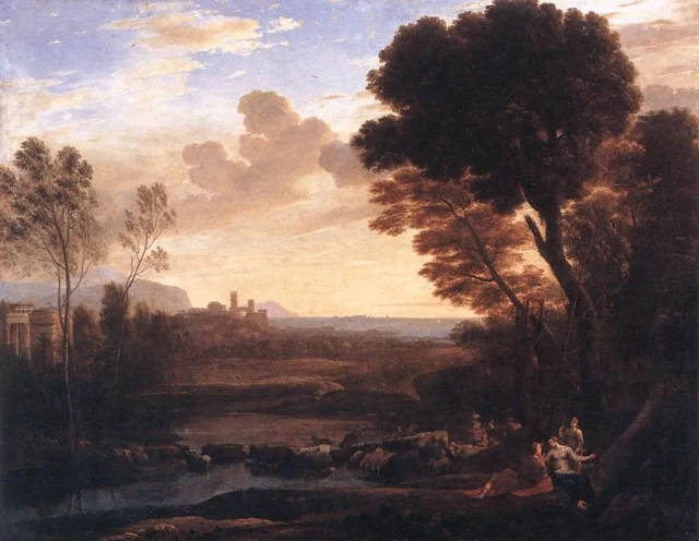 Paisagem com Páris e Enone (“O vau”)