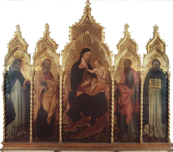 Madonna mit Kind und Heiligen