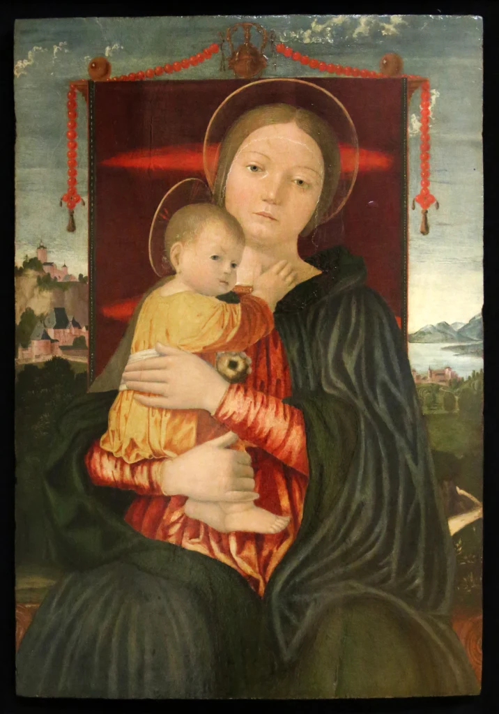Madonna mit Kind (Madonna Moscardo)
