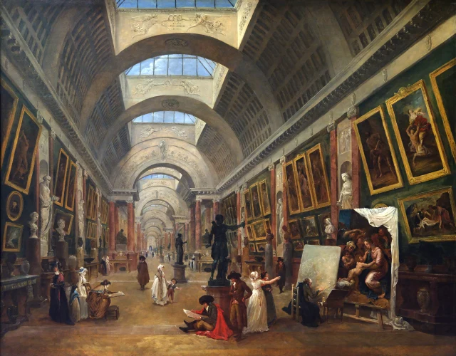 Project for the Transformation of the Grande Galerie of the Louvre