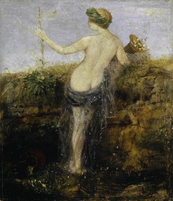 Nymph with Horn of Plenty