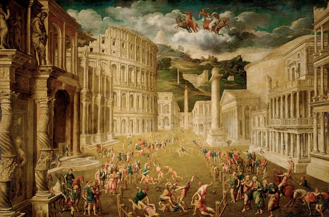 Combattimento di gladiatori