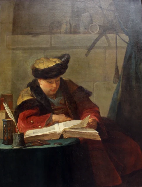 Portrait of the Painter Joseph Aved ('The Alchemist')