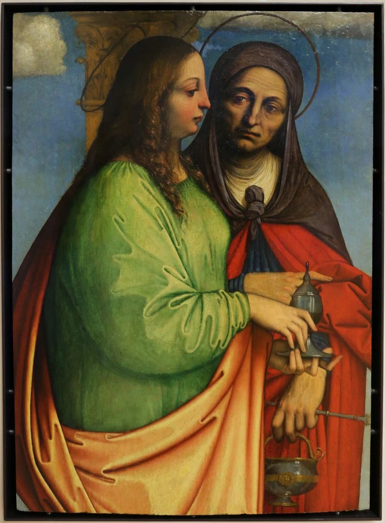 Die heiligen Martha und Maria Magdalena