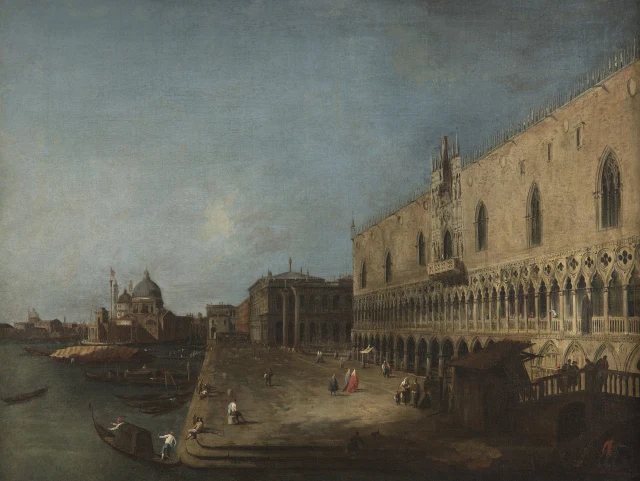 Veduta prospettica del Palazzo Ducale di Venezia