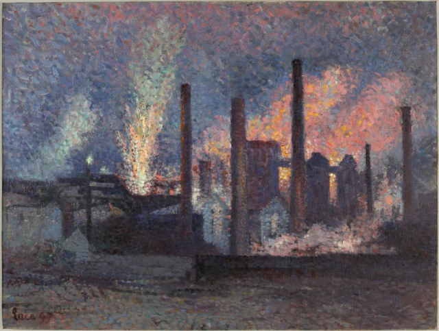 Factories near Charleroi