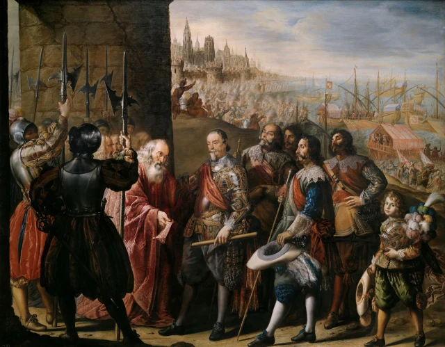The Relief of Genoa by the 2nd Marquis of Santa Cruz