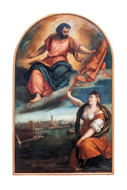 Saint Marc remet son étendard à Venise