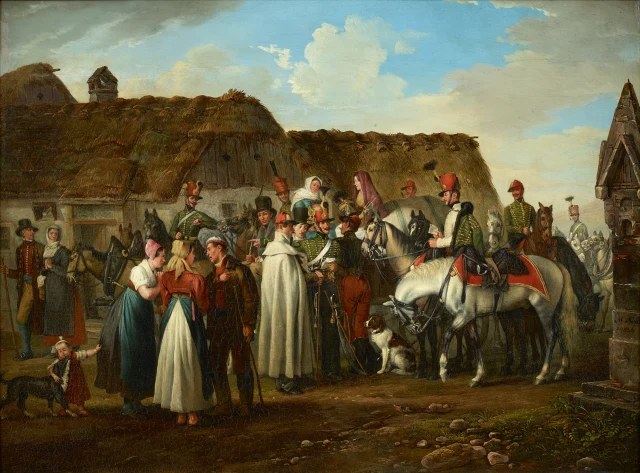 Hussars Billeted